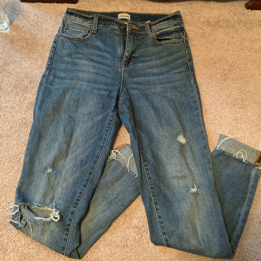 Cute distressed jeans